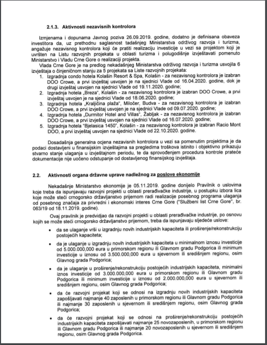 重磅！黑山政府提议投资入籍计划到期后不再延期，或用技术移民取代！