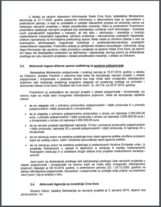 重磅！黑山政府提议投资入籍计划到期后不再延期，或用技术移民取代！