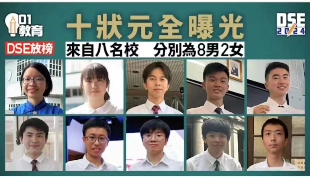 2024香港DSE放榜，港八大录取率超30%！香港身份升学优势太吸引人了~